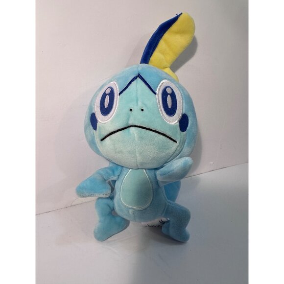 Sobble Plush Toy Pokémon 8" Soft Blue Yellow Stuffed Animal Figure - Picture 2 of 8